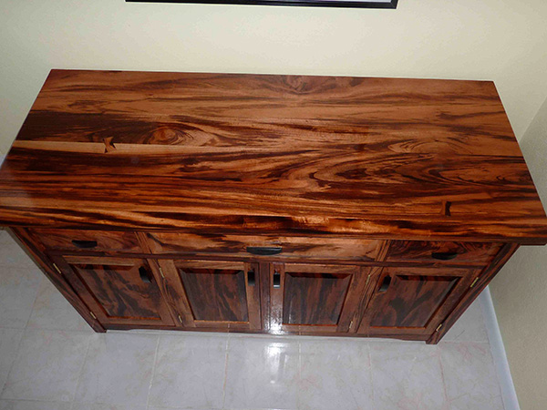 Tiger Wood Cabinet