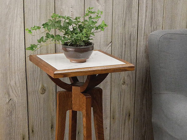 PROJECT: Tile-topped Plant Stand