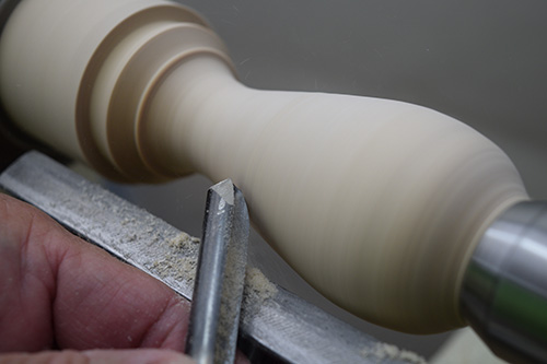 Smoothing surface of toothpick holder blank