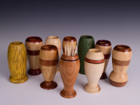Collection styles and colors of toothpick holders