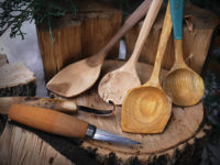 Methods for shaping carved spoons