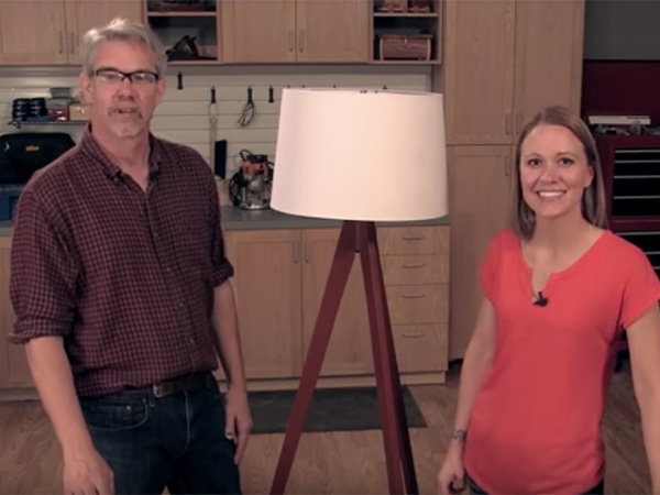 VIDEO: Tripod Lamp Construction