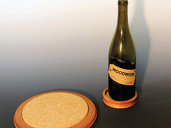 Trivet and Wine Caddy woodturning projects