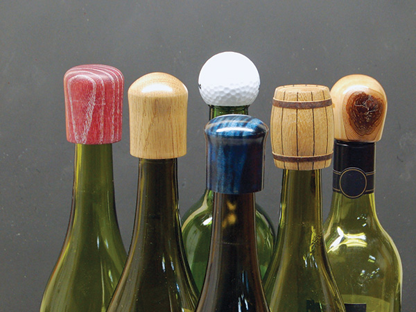 Set of Any Three Bottle Stoppers, Wine Stoppers, Handmade Bottle