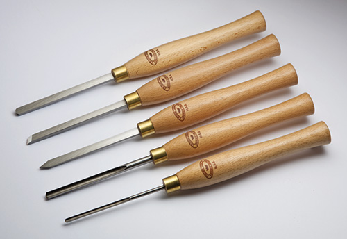 Crown 5-piece woodturning tools