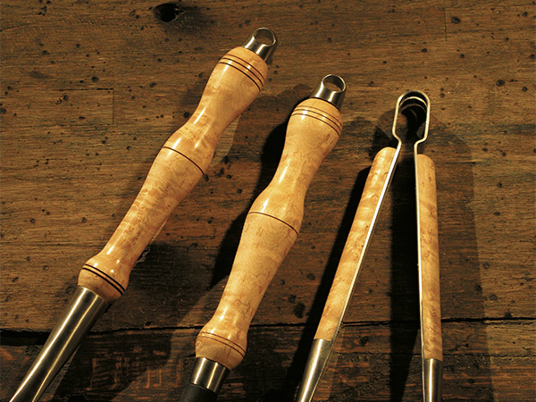 Turned Grilling Tool Handles
