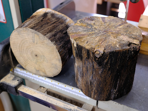 Turning blanks for pumpkin decoration