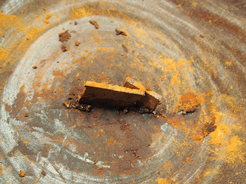 Filling gaps in Hawaiian bowl turning with scrap wedges