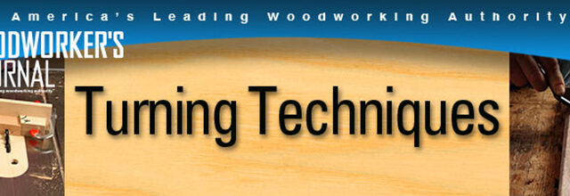 Woodturning Techniques Banner