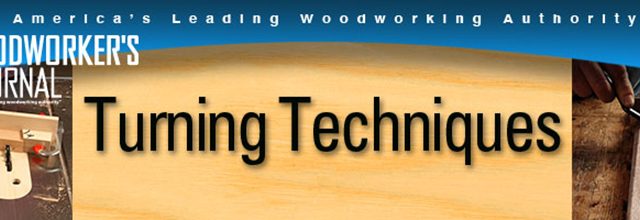 Woodturning techniques