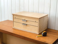 Tool door tool chest