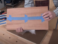 Applying wood veneer