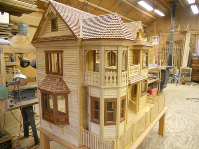  Victorian  Dollhouse  Woodworking Blog Videos Plans  