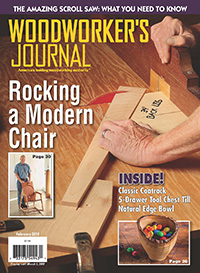 Woodworker’s Journal – January/February 2018 Issue Preview