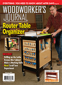 Woodworker’s Journal – January/February 2019