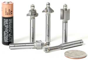 Amana Miniature Bearing Router Bits