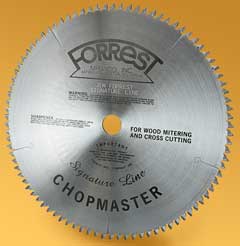 Forrest Chop Master Saw Blades