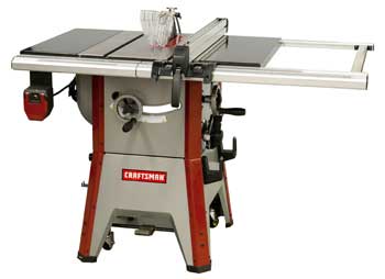 Craftsman Professional 10” Contractor Table Saw