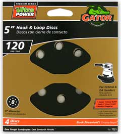 Gator® Ultra Power Premium Sandpaper with Black Zirconium