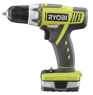 Ryobi HJP002 12-volt Lithium-Ion Drill/Driver Kit