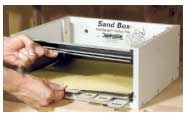 Sand Box Sandpaper Storage