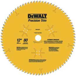 DeWalt Trim Saw Blades