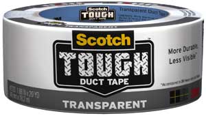 Scotch Tough Duct Tape-Transparent