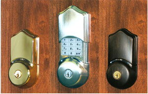 SimpliciKey® Remote Control Electronic Deadbolt