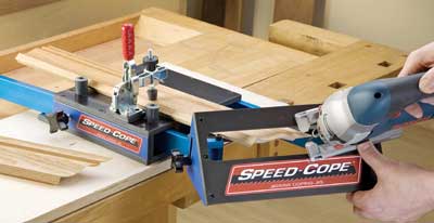 Speed-Cope Crown Molding Jig