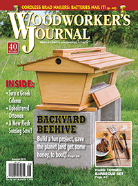 Woodworker’s Journal – July/August 2016