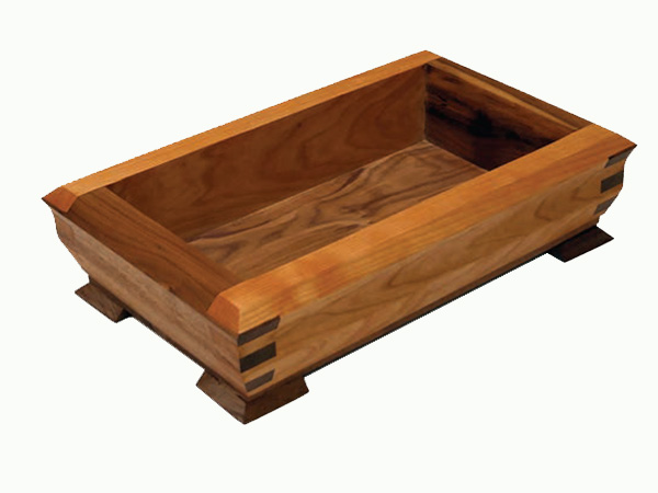 Walnut and Cherry Tray Drawings and Materials List