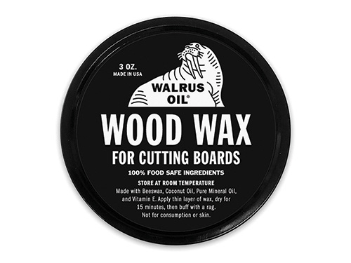 Cannister of Walrus Oil Wood Wax