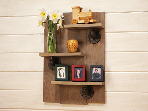 PROJECT: Weathered Wood Shelf