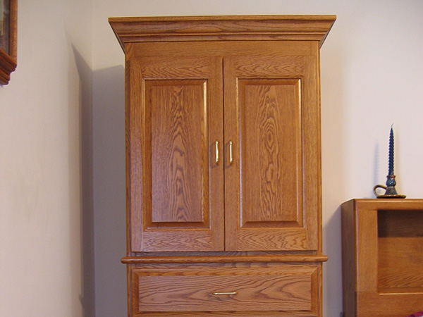 White Oak Bedroom Set