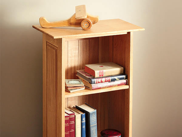 PROJECT: White Oak Bookcase