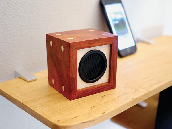 wooden speaker box