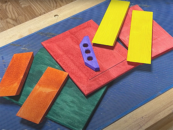 VIDEO: Coloring Wood with Dye