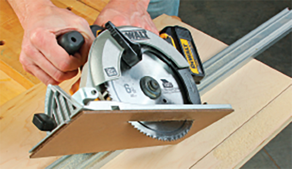 Zero-clearance Insert for Plywood Cutting