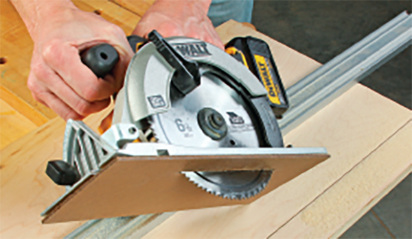 The easiest way to have zero clearance in your table or miter saw: zero  clearance tape! 