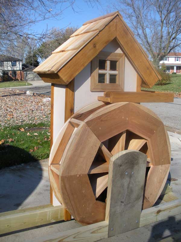 Water Wheel and House - Woodworking | Blog | Videos 