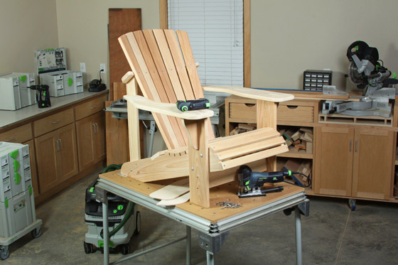 Adirondack Chair Plan/Template