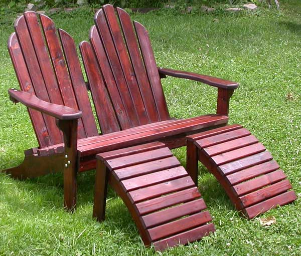 Adirondack Loveseat - Woodworking Blog Videos Plans 