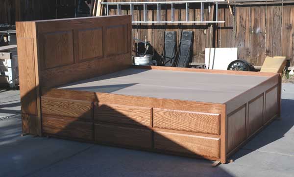 captain's bed - woodworking blog videos plans how to