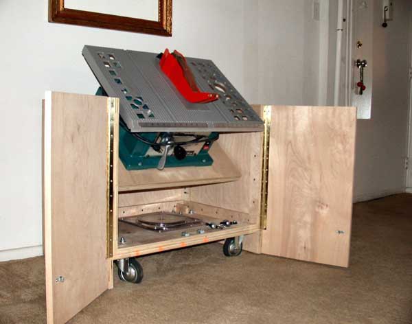 Table Saw Cabinet Woodworking Blog S Plans How To