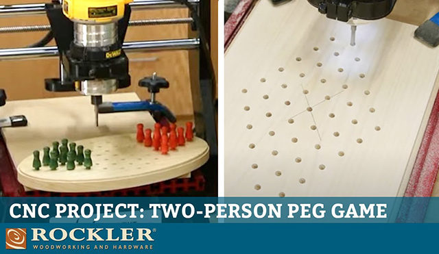 Making a two person peg game