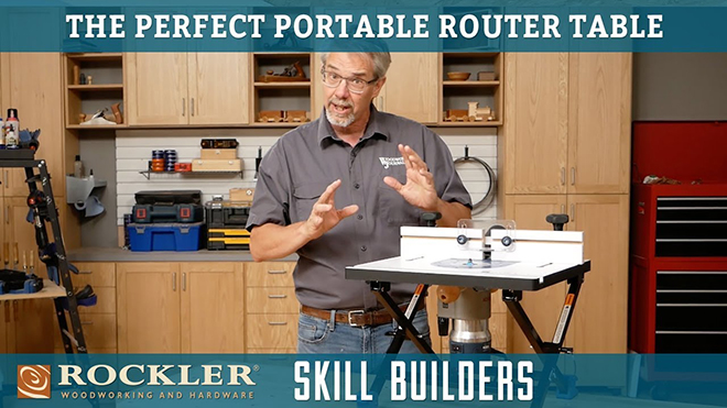 Portable router table preview