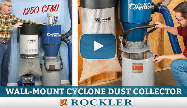 New Rockler HEPA dust collector