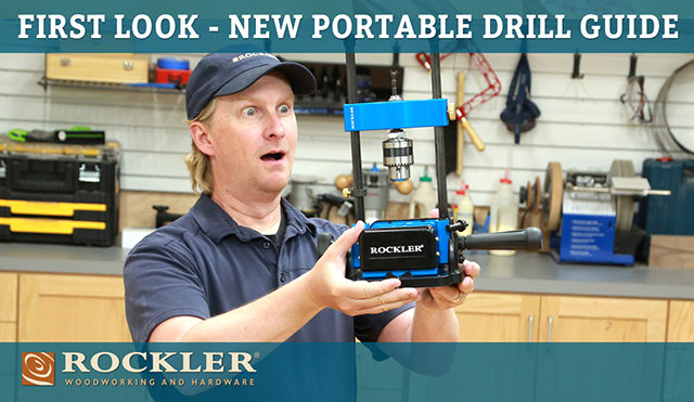 Rockler portable drill guide