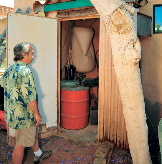 Shed for Tool Storage