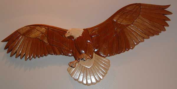 Intarsia Eagle